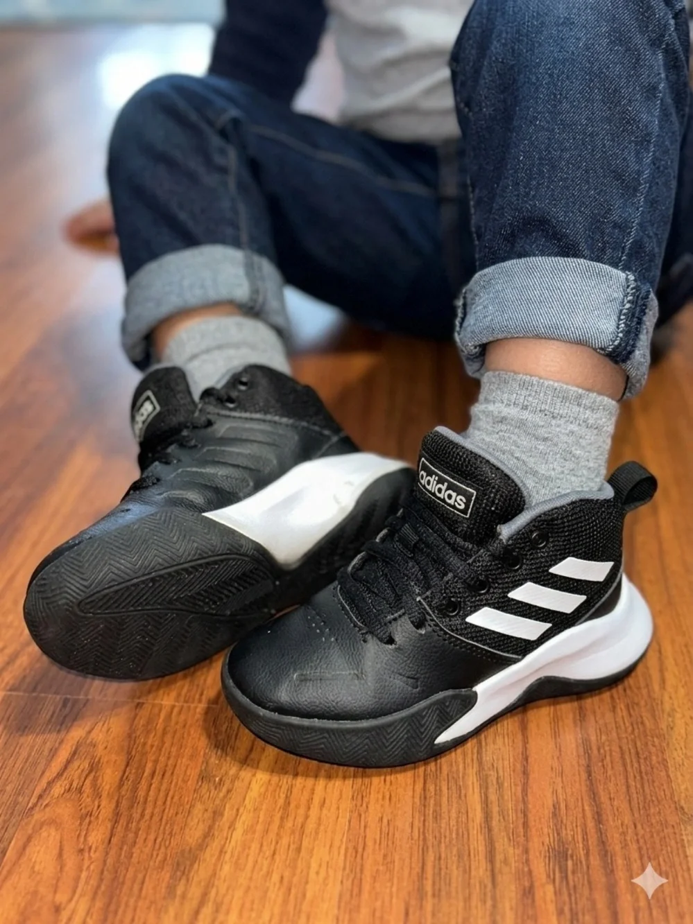 Adidas Own the Game FV9451 Boys Youth Shoes Size 11K